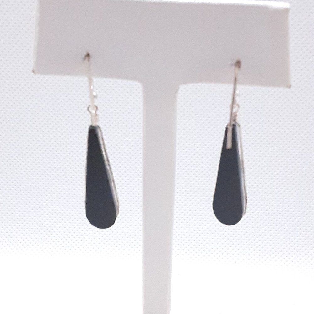 CLOSET SALE!!    New Multicolored Dichroic Glass Earrings - Picture 9 of 16